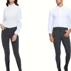 Lycra Elastic Breeches, Quick Dry Full Silicone Horse Riding Pants, Lightweight Breeches, Soft Breathable Equestrian Pants For Men