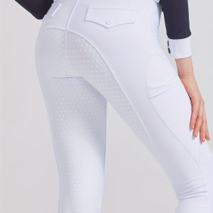 High Elastic And Wear-resistant Equestrian Breeches With Pocket, Riding Breeches And Tights, Women's Activewear